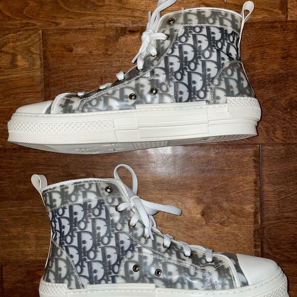 dior hightop shoes